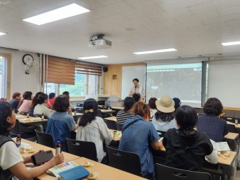 서귀포 표선면사무소 새마을 부녀회 탄소중립 교육 실시